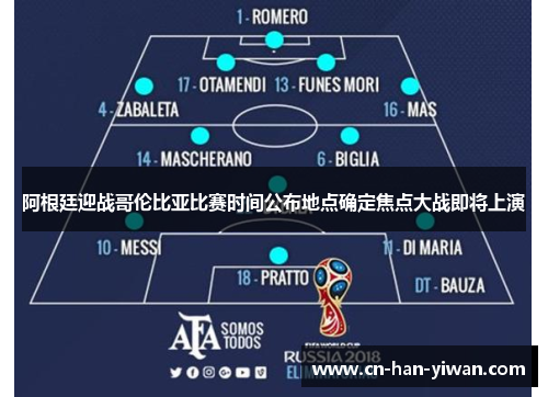 阿根廷迎战哥伦比亚比赛时间公布地点确定焦点大战即将上演